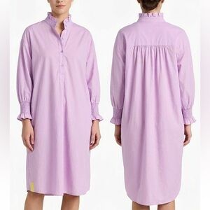 Caryn Lawn Pink Ruffled Top